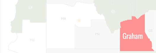 Graham County Map