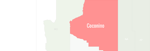Coconino County Map