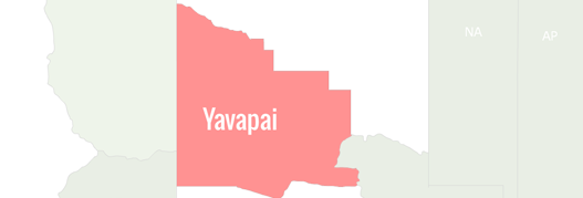 Yavapai County Map